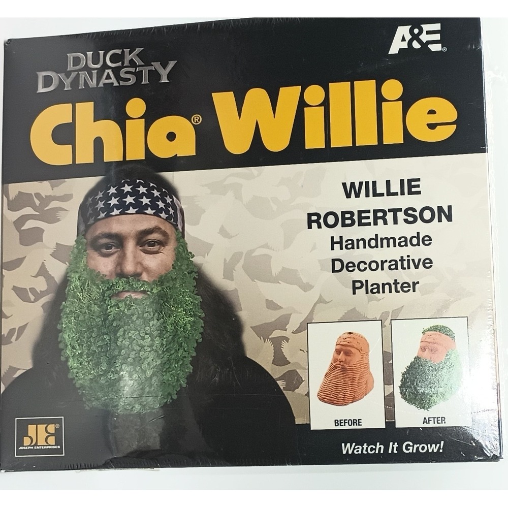 Duck Dynasty Willie Robertson Chia Pet Decorative Planter